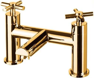 DoratO Adesso Bath Filler Tap in 24ct Gold (1)