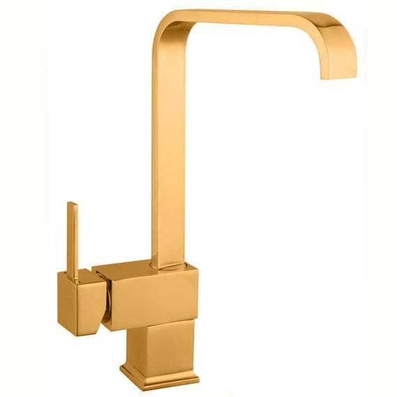 Dorato DK2 kitchen mixer tap in 24ct Gold