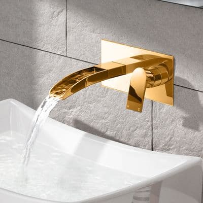 Dorato Minimo Wall Mounted Basin Mixer