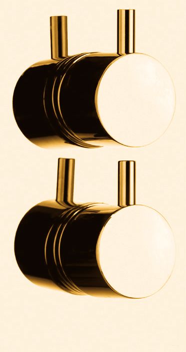 DoratO Nuovo Concealed Thermostaic Twin Shower Valve