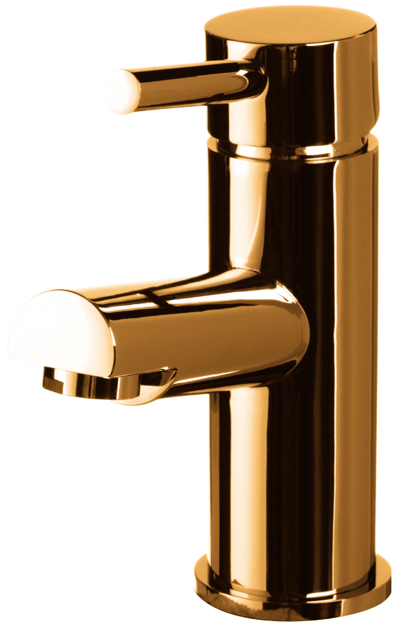 DoratO Nuovo Mono Basin Mixer Tap in 24ct Gold