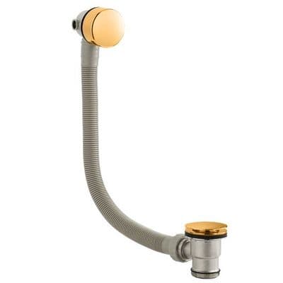 DoratO round Free Flow Bath Filler in 24ct Gold