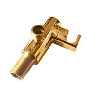 DoratO Round Wall Outlet Elbow and Rotating Shower Handset Holder