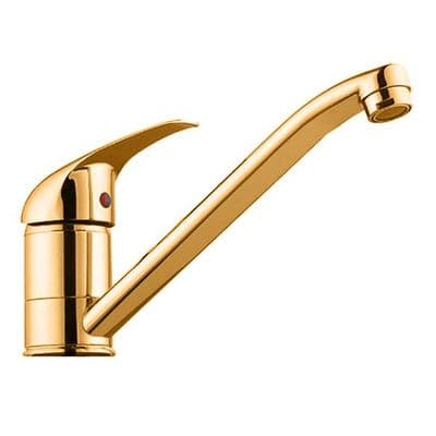 DoratO Single Lever Kitchen Tap in Gold