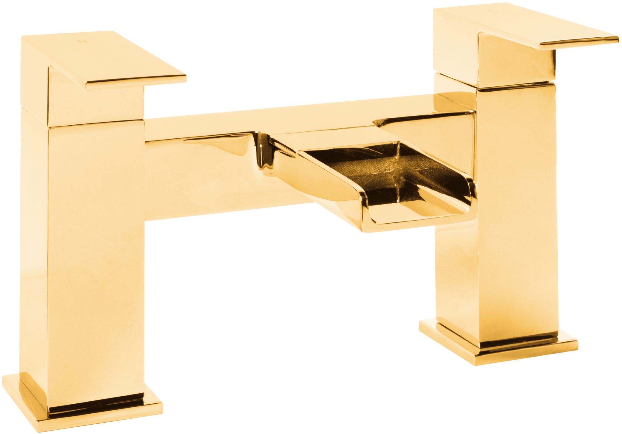 DoratO Unico Bath Filler Tap in 24ct Gold