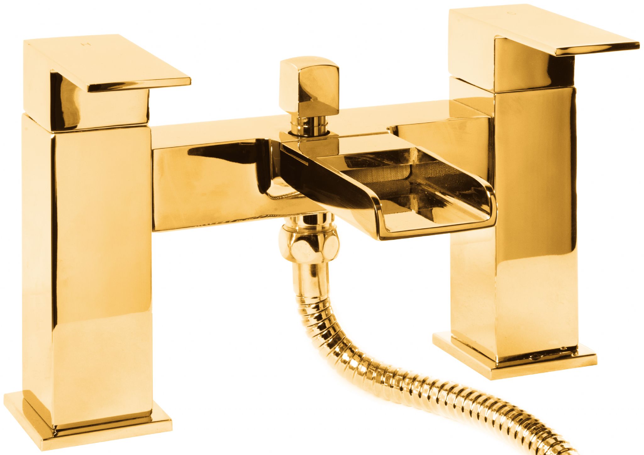 DoratO Unico Bath Shower Mixer Tap in 24ct Gold