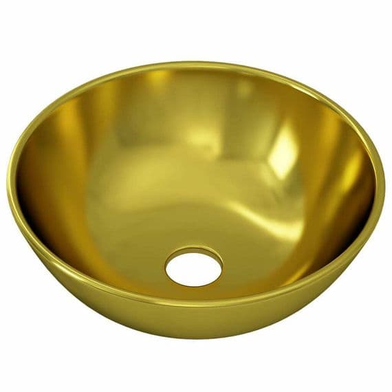 DoratO Wash Basin 28x10 cm Ceramic Gold