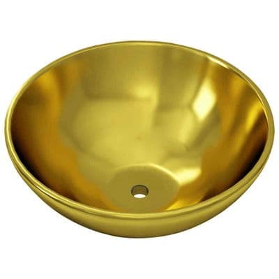 DoratO Wash Basin 32.5x14cm  Ceramic Gold
