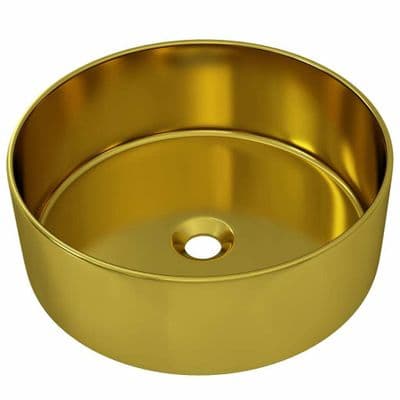 DoratO Wash Basin 40x15cm  Ceramic Gold