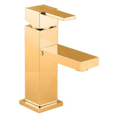 Genna Mono Basin Mixer in Gold by DoratO