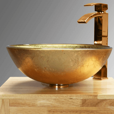 Gold Counter Top Basins