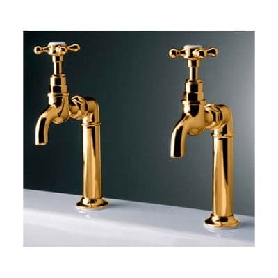 Gold High Neck and Bib Taps