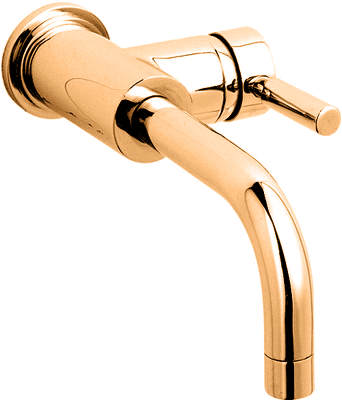 Hudson Reed Tec Side Action Basin Mixer in DoratO 24ct Gold