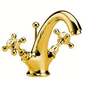 Hudson Reed Topaz Mono Basin Mixer in DoratO 24ct Gold