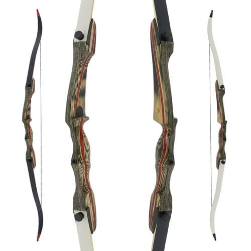 BEARPAW Penthalon Hero - 62 - 70 inches - 12-42 lbs - Recurve Bow