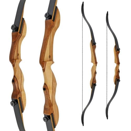 DRAKE Alabaster Junior - 48 or 58" - 10 - 18lbs - Take Down Recurve Bow