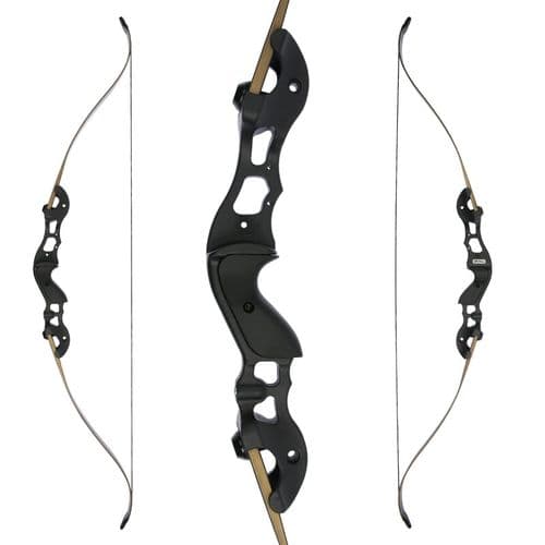 DRAKE Black Raven 2 - 56 -60" - 30 - 60lbs - Take Down Recurve Bow