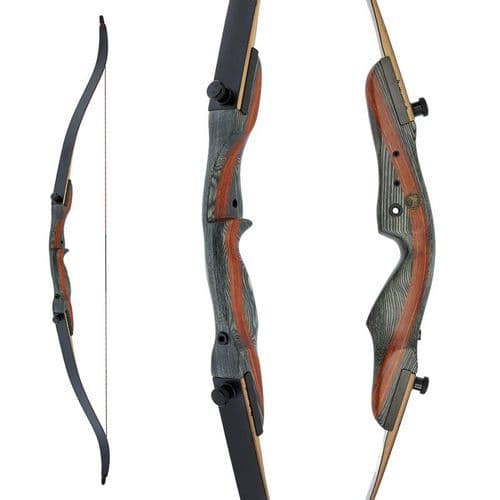 DRAKE Sediment - 62" - 20-50 lbs - Take Down Recurve bow
