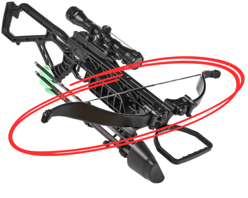 Excalibur Mag Max Complete Target Limbs, String & Riser Kit