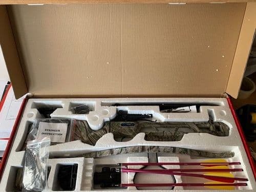 Man Kung Bobcat 160lb Camo Crossbow - SOLD