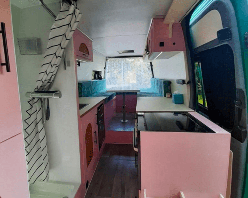 One of a kind Sprinter van set up for living or extended European trips- Ref 32375