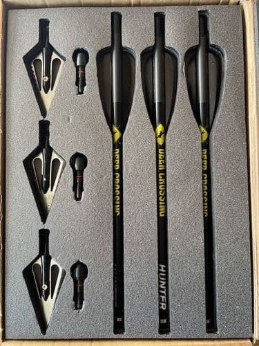 Pack of 3 Cobra/RX Carbon Hunting Bolts