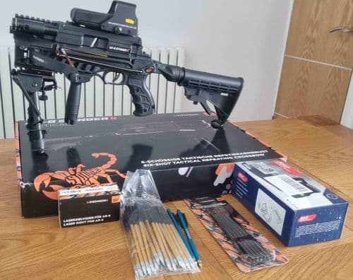 Steambow AR 6 Pro 90lbs Bundle - SOLD