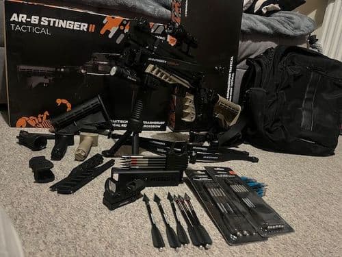 Steambow AR-6 Stinger 2 Tactical With loads of extras - SOLD