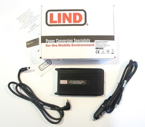 Lind CF-LND8024FD DC Panasonic Toughbook 12v 12-16 Vdc Car Charger - New