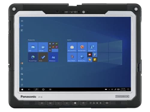 Panasonic Toughbook CF-33 Mk2 Tablet Win 10 i5-10310U vPro 16GB 512GB 3+3 Cell 12.0″ QHD - New