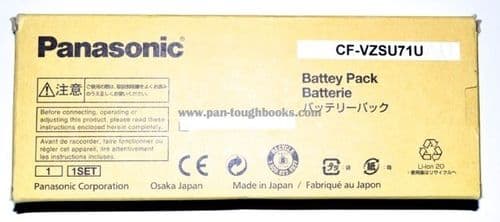 Panasonic Toughbook CF-53 Battery, Model No. CF-VZSU71U - New