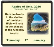 Apples of Gold 2026 (CA222) SORRY SOLD OUT
