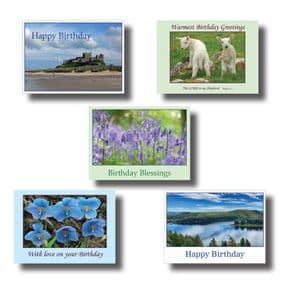 Birthday Cards - AV Selection Set 2 (EC366)