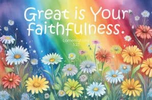 Great is Your Faithfulness Notecard (EC486)