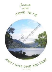 I will give you rest, pack of 10 (JCP08X)