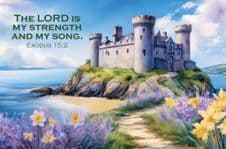 My Strength and my Song Notecard (EC484)