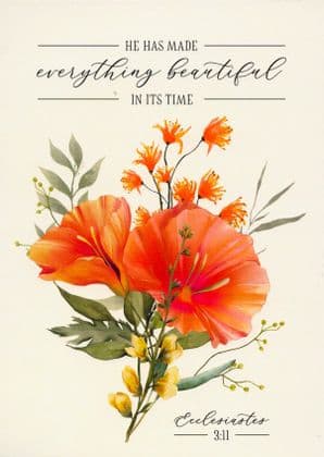Notepad - He has made Everything Beautiful (XX223)  SORRY - SOLD OUT