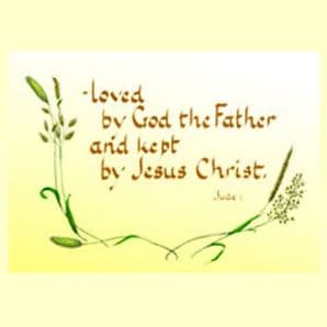 Pack of 10 Pocket Cards - Loved by God the Father (PKTJCL02)