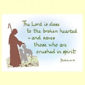 Pack of 10 Pocket Cards - The LORD is close (PKTJCL08)