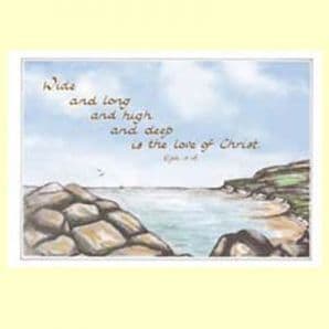 Pack of 10 Pocket Cards - The love of Christ (PKTJCL14)