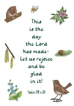 Pack of 10 Pocket Cards - This is the day (PKTJCP23)