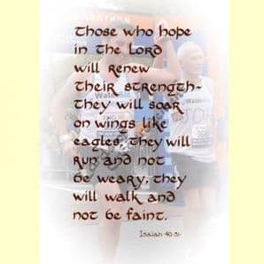 Pack of 10 Pocket Cards - Those who hope in the LORD (PKTJCP07)