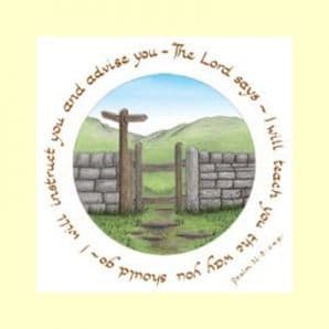 Pack of 10 Square Cards - I will instruct you (ACC16)