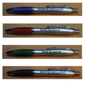 Set of 4 pens - God is ... (XX169) SORRY - SOLD OUT