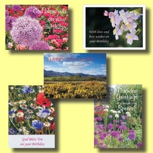 Set of Birthday Cards - Wondrous Love (EC286)