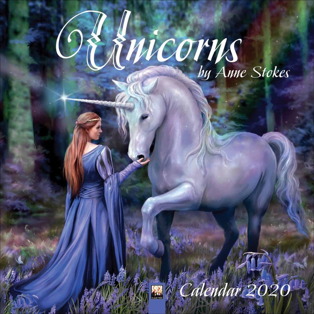 ANNE STOKES Official Magical Unicorns Calendar 2020