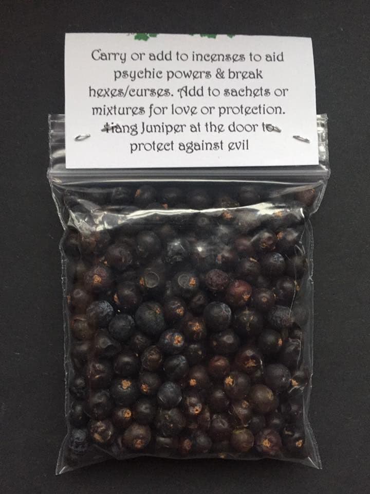 JUNIPER BERRIES Dried Herb