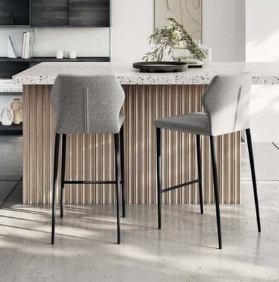 Angle Fixed Height Bar Stool