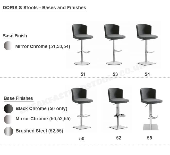 Doris Adjustable Bar stool Breakfast Bar Stools