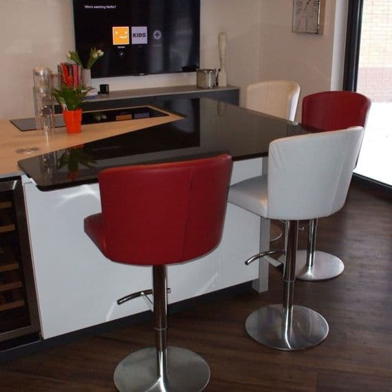 Doris Adjustable Bar stool Breakfast Bar Stools - Main Image